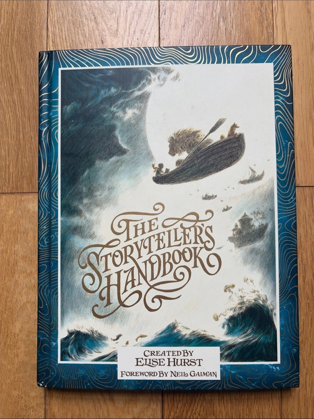 The Storyteller's HandBook Illustrated Hardcover Book